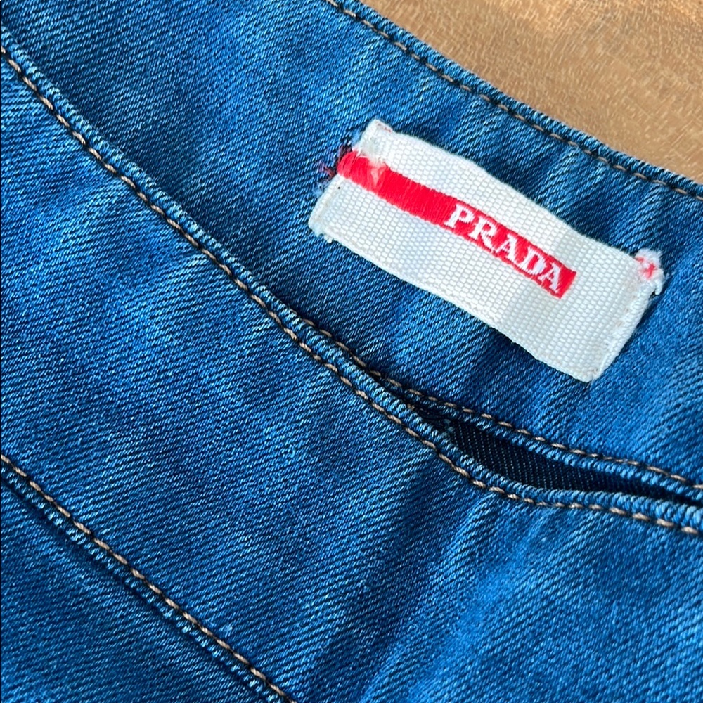 Prada Blue Denim Jeans